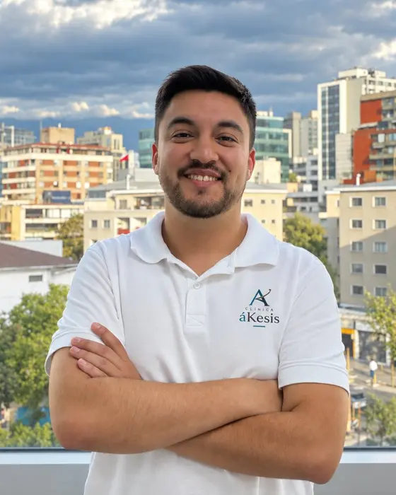 Marcelo Salinas, kinesiólogo de Clínica áKesis